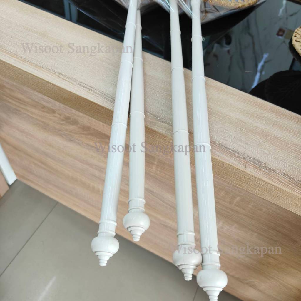 ตาลปัตร ปัก เกิด/แก่/เจ็บ/ตาย ด้ามพลาสติก (1 ชุด มี 4 ชิ้น)