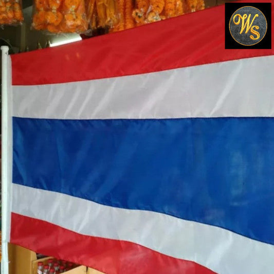 ธงชาติ ธงชาติไทย มีให้เลือกหลายขนาด ผ้าร่ม